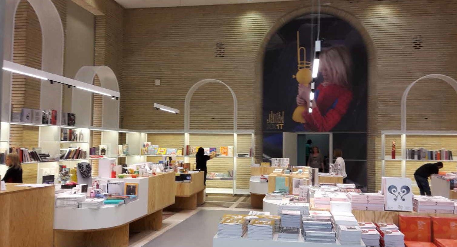 The bookshop of Triennale di Milano