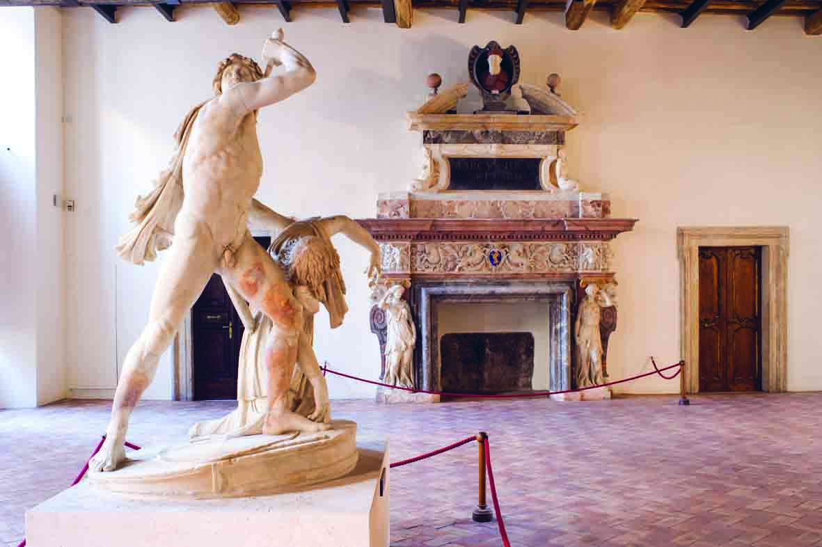 Palazzo Altemps, Dettaglio di una sala, ©Museo Nazionale Romano