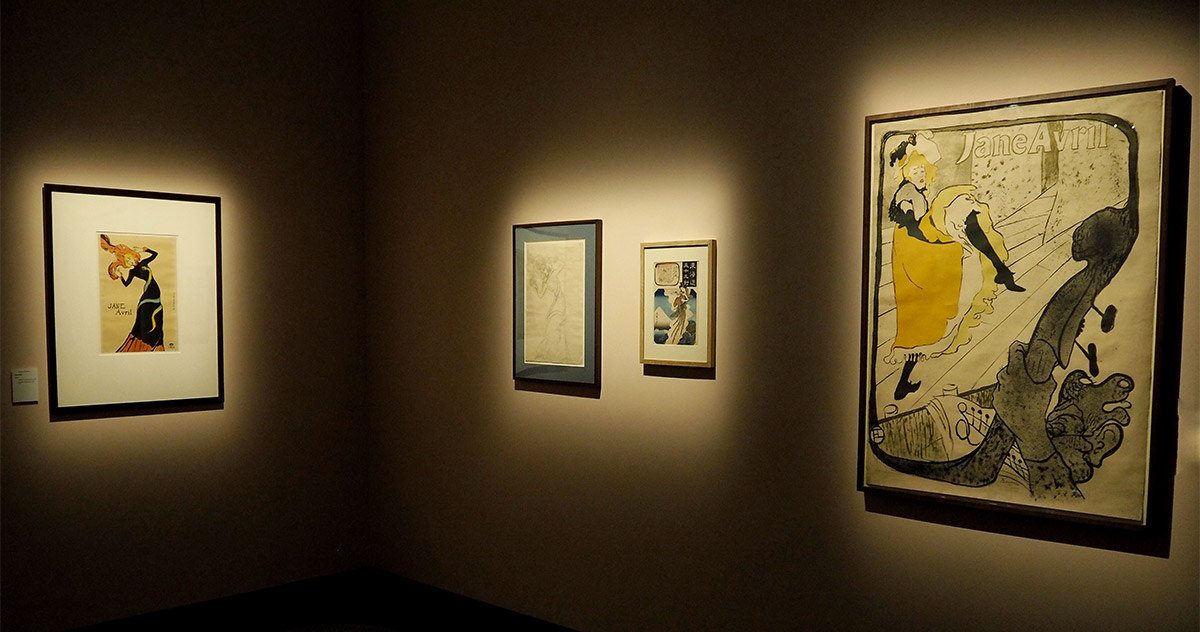 <em>Il mondo fuggevole di Toulouse-Lautrec</em>, opere in mostra, © Stefano Bonomelli