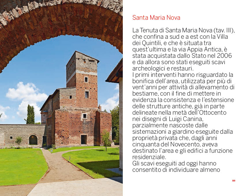 Via Appia. Villa dei Quintili. Santa Maria Nova
