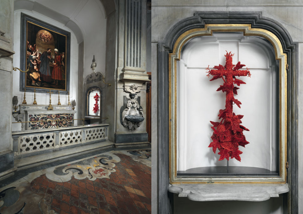Jan Fabre nella Cappella del Pio Monte della Misericordia a Napoli