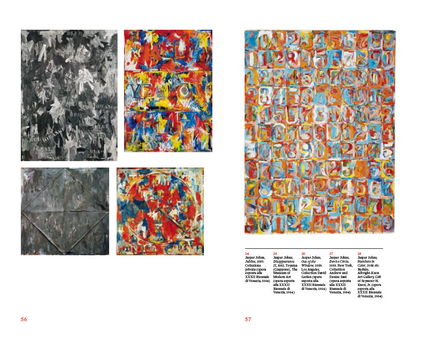 Una nuova superficie. Jasper Johns e gli artisti italiani 1958-1966