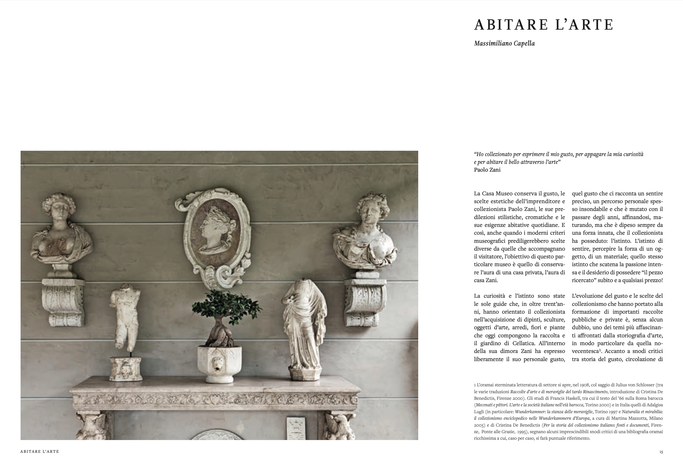 Abitare l’arte