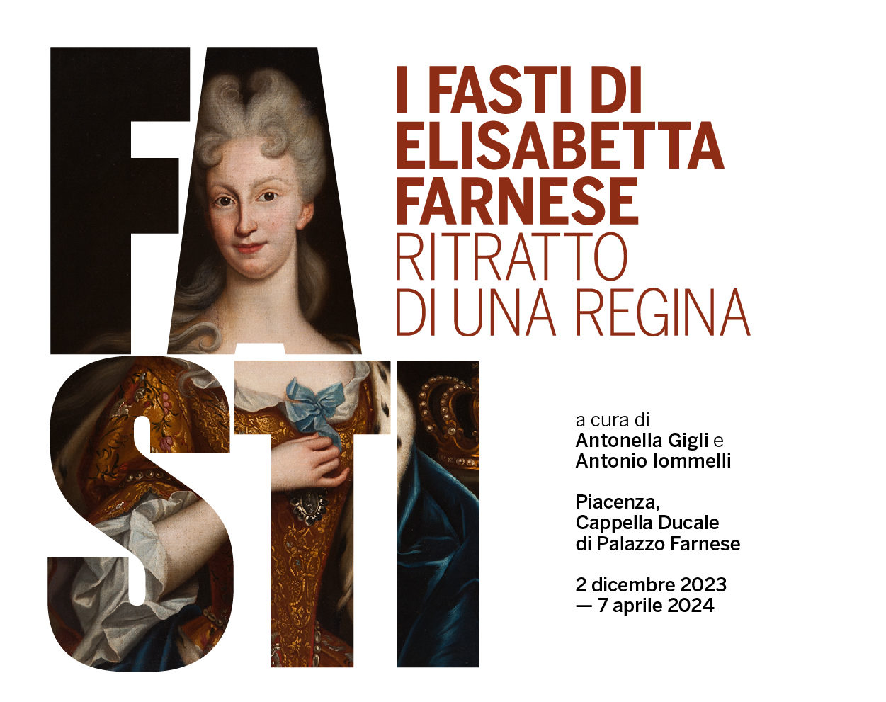 Giovanni Maria Delle Piane Detto Molinaretto, Ritratto di Elisabetta Farnese, olio su tela Museo della Reggia di Caserta